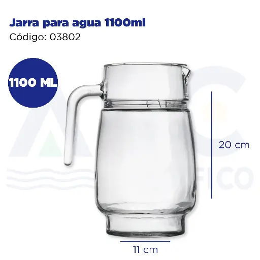 [03802] Jarra para agua 1100ml