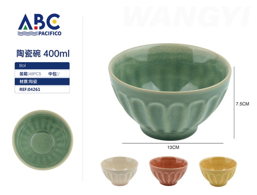 [04261] cuenco de cerámica 400ml