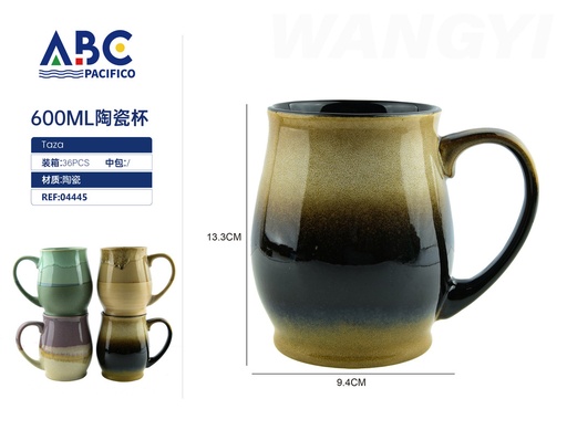 [04445] Taza de cerámica de 600 ml