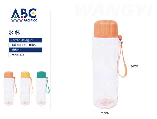 [17525] Botella de plástico para agua 24*7.5 cm