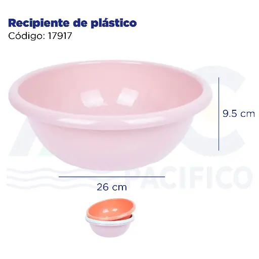 [17917] Recipiente de plástico