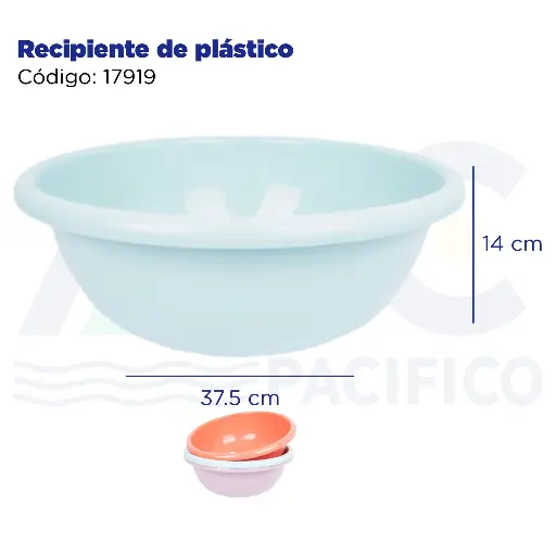 [17919] Recipiente de plástico