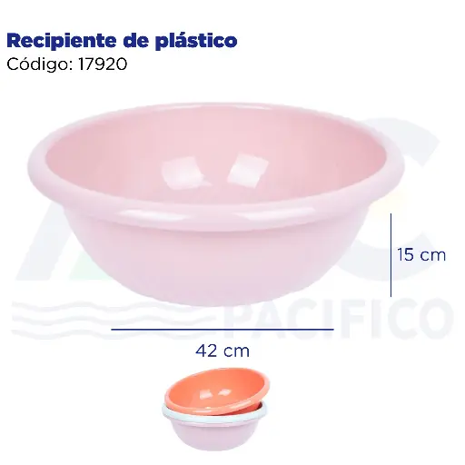 [17920] Recipiente de plástico